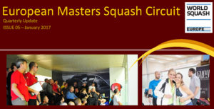 European Squash Masters Newsletter