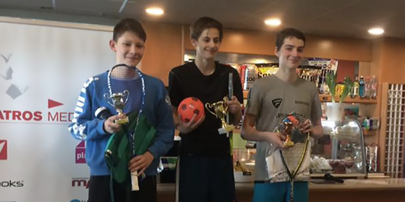 Juniorský turnaj ve squashi