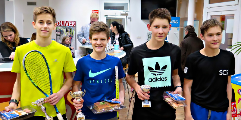 squashový turnaj juniorů